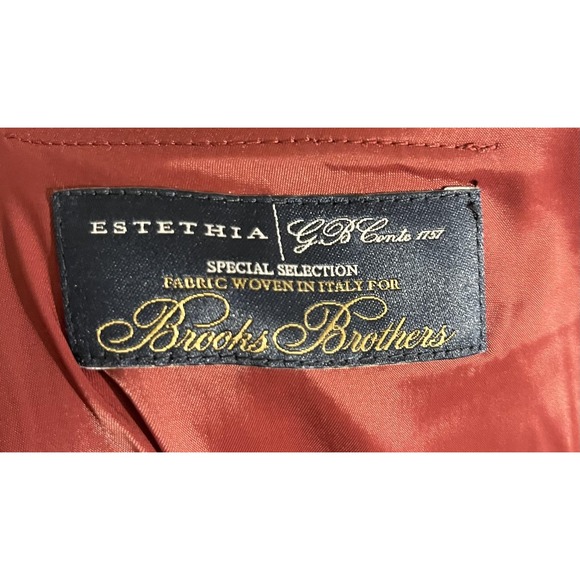 Brooks Brothers Dress Womens 2 Burgundy Wool‎ Blend Sheath Square Neck Office - Picture 11 of 16